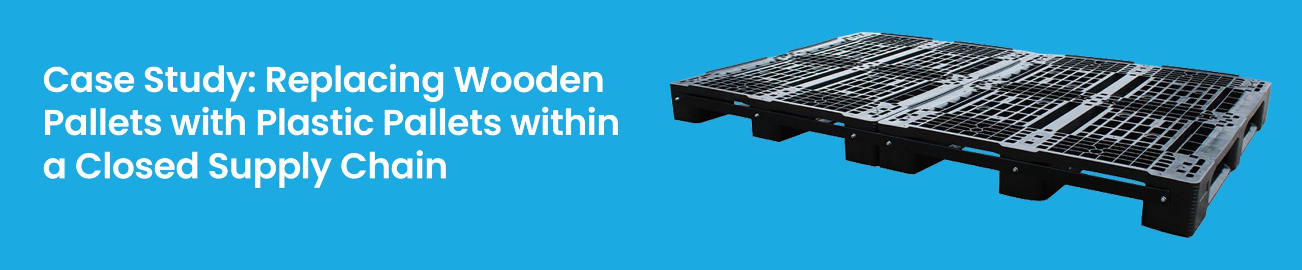 Case Study: Replacing Wooden Pallets with Plastic Pallets within a Closed Supply Chain
