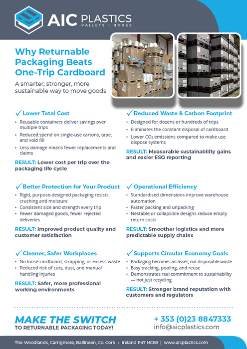 Make the Switch to Returnable Packaging